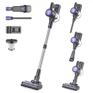 Pay Only €80.00 For Teendow P11 Pro Cordless Vacuum Cleaner, 30kpa Powerful Suction, 35 Mins Runtime, Green Dust Detection Light, 450ml Dust Bin, 70db Ultra-quiet, For Pet Hair & Home Cleaning With This Coupon Code At Geekbuying