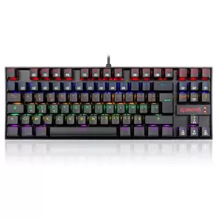 Pay Only €31.99 For Redragon K552-kr-fr Rainbow Backlight Tkl Mechanical Keyboard Compact 88 Keys Azerty Fr Layout Red Switch - Black With This Coupon Code At Geekbuying