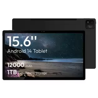 Pay Only $319 For Meswao B3 Pro Tablet, 15.6 Inch 1920*1080 Ips Screen, Mtk Helio G99 8 Cores, 8gb Ram 256gb Rom, Android 14, Wifi 5 Bluetooth 5.0, 12000mah Battery, 32mp+5mp Camera, 4*speakers - Us Plug, Black With This Coupon At Geekbuying