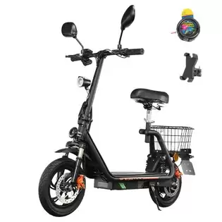 Order In Just $157.13 / Euro 399.00 Twofish M5 Pro-e Eec Certified Electric Scooter 500w Black | Europe With This Discount Coupon At Geekbuying