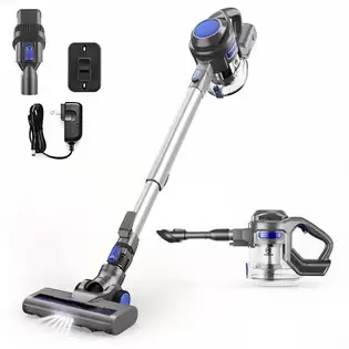 Order In Just €66.00 Moosoo Xl-618a Cordless Stick Vacuum Cleaner, 12kpa Strong Suction, 30min Max. Runtime, 120w Brushless Motor, Led Electric Brush, 1.3l Large Dust Cup, 2 Modes With This Discount Coupon At Geekbuying