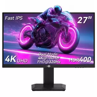 Pay Only $261.14 For Titan Army P2712v Gaming Monitor, 27 Inch Fast Ips, 38402160@160hz & 19201080@320hz, Hdr400, 12 Scenario Modes, Game Assist, 1ms Gtg Response Time, Dynamic Od, Rgb Gaming Lighting, Low Blue Light, 2*hdmi 2.1, 2*dp 1.4, 1*audio With This Coupon Code At G