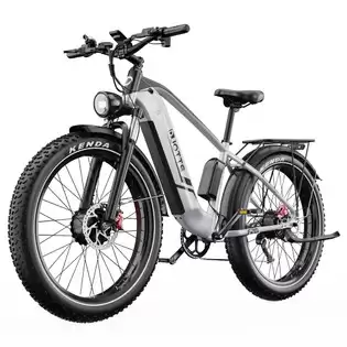 Order In Just €1229.00 Duotts F26 Lite Electric Bike, 500w Motor, 48v 18ah Battery, 26*4.0 Inch Tires, 50km/h Max Speed, 90km Range, Hydraulic Disc Brake, Front Fork Hydraulic Suspension, Shimano 7-speed, App Control - Silver White With This Discount Coupon At Geekbuying