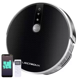 Pay Only €141.99 For Liectroux C30b Robot Vacuum Cleaner 6000pa Suction With Ai Map Navigation 2500mah Battery Smart Partition Electric Water Tank App Control - Black With This Coupon Code At Geekbuying