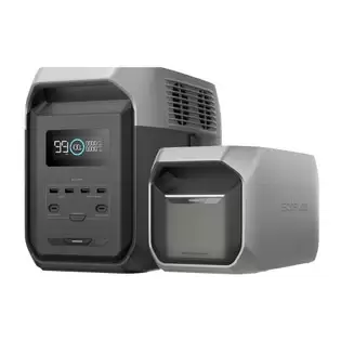 Order In Just $1599.00 Ecoflow Delta 3 1500 1536wh Portable Power Station + Extra Battery Pack 1024wh, Black With This Discount Coupon At Geekbuying