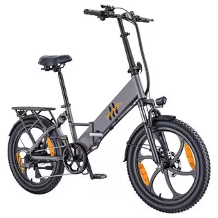 Pay Only €525.00 For Hillmiles Mile 2 Electric Bike, 250w Motor, 36v 13ah Battery, 100km Range, 20*3 Inch Tires, Dual Hydraulic Brakes - Grey With This Coupon Code At Geekbuying