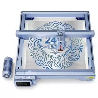 Pay Only €499.00 For Ikier K1 Pro 24w Laser Engraver, 410mm410mm Working Area, 800mm/s Speed, 0.08mm0.1mm Laser Spot, 0.01mm Precision, Auto Focus, Auto Sinking & One-pass Cutting With This Coupon Code At Geekbuying