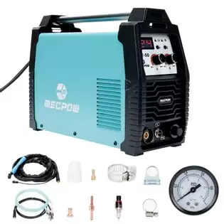 Pay Only €79.00 For Mecpow Cut-50 Plasma Cutter, 50a Non-high-frequency, 10mm Clean Cuts, 15mm Severance Cut, Igbt Inverter, 110v/220v Dual Voltage, Contact Arc Starting, Smart Fan With This Coupon Code At Geekbuying