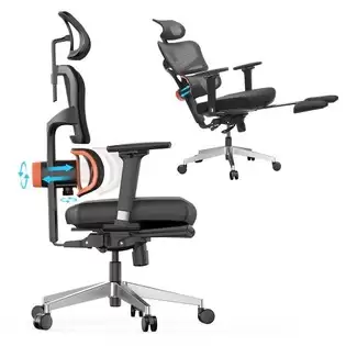 Order In Just $145.14 / Euro 269.00 Newtral Nt002 Ergonomic Chair Adaptive Lower Back Support With Footrest 4 Recline Angle Adjustable Backrest Armrest Headrest 5 Positions To Lock Aluminum Alloy Base - Pro Version With This Discount Coupon At Geekbuying