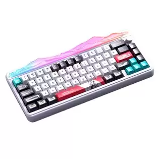 Order In Just $99.99 Leobog Hi65 Tri-mode Wireless Mechanical Keyboard, 65% Layout, Gasket Mount, Hot-swappable Jasper Linear Switch, Pbt Dye-sublimation Keycaps, Rgb Backlight, 4000mah Battery, Type-c/2.4g/bluetooth - White With This Discount Coupon At Geekbuying