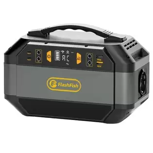 Pay Only €154.99 For Flashfish P56 Portable Power Station, 288.6wh/78000mah Battery Pack Solar Generator, 330w Ac Output, 600w Peak Output, 230v Pure Sine Wave, 9 Outlets, Led Display With This Coupon Code At Geekbuying