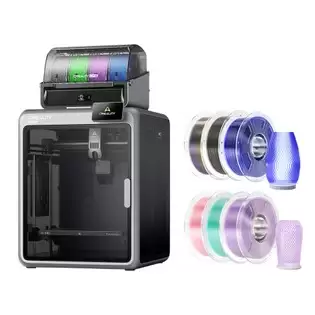Pay Only €959.00 For Creality K2 Pro Combo 3d Printer + 6kg Mecpow High Speed Petg Filament - Smoke Grey/blue/transparent Rainbow/light Purple/light Pink/cyan With This Coupon Code At Geekbuying