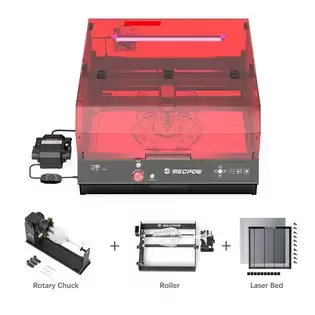 Order In Just €699.00 Mecpow X4 Pro 22w Fda Class 1 Laser + Rotary Roller + Claw Disc Rotary Chuck + Laser Bed With This Discount Coupon At Geekbuying
