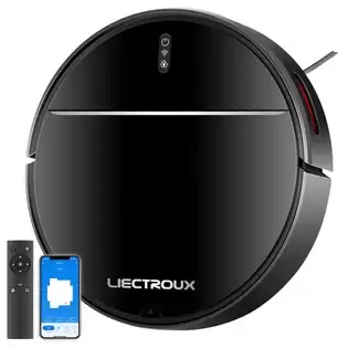 Pay Only €123.00 For Liectroux M7s Pro Robot Vacuum Cleaner Sweeping Vacuuming Mopping Integrated 2d Map Navigation, 4400mah Battery, Run 110mins - Black With This Coupon Code At Geekbuying