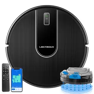 Order In Just €105.00 Liectroux N7s-u Robot Vacuum Cleaner And Wet Mop Combo, Smart Mapping, Wifi App, 6000pa Suction, 120min Runtime, 400ml Dustbin & 250ml Water Tank, Wifi App, Works With Alexa And Google Assistant, For Pet Hair, Carpet, Hard Floor With This Discount Coupo