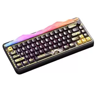 Order In Just $99.99 Leobog Hi65 Tri-mode Wireless Mechanical Keyboard, 65% Layout, Gasket Mount, Hot-swappable Jasper Linear Switch, Pbt Dye-sublimation Keycaps, Rgb Backlight, 4000mah Battery, Type-c/2.4g/bluetooth - Black With This Coupon At Geekbuying