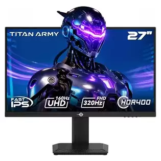 Order In Just $269.99 Titan Army P2712v Gaming Monitor, 27 Inch Fast Ips, 38402160@160hz & 19201080@320hz, Hdr400, 12 Scenario Modes, Game Assist, 1ms Gtg Response Time, Dynamic Od, Rgb Gaming Lighting, Low Blue Light, 2*hdmi 2.1, 2*dp 1.4, 1*audio With This Coupon At Geekb