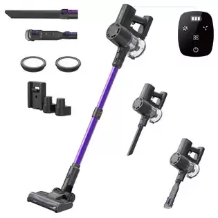 Pay Only €89.99 For Vactidy V8 Pro Cordless Vacuum Cleaner, 25kpa Powerful Suction, Cyclonic Filtration System, 500ml Dust Cup, Led Touch Display, 180 Rotatable Brush Head, 35min Runtime, Self-standing Design With This Coupon Code At Geekbuying
