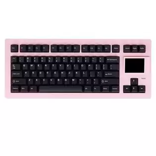 Order In Just $159.99 Sp-star D82 Pro Wireless Mechanical Keyboard, 80% Compact Layout, Tri-mode 2.4g/bluetooth/usb-c, 2.4-inch Ips Screen, Hot-swappable White Switch V2 Linear, Pbt Keycaps, Rgb Backlight, Gasket Mount - Pink & Black With This Discount Coupon At Geekbuying