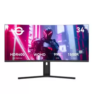 Pay Only $219.99 For Titan Army C34a1r 1500r Curved Gaming Monitor, 34 Inch 3440*1440 Va Panel, 165hz Refresh Rate, 4000:1 Contrast Ratio, 1ms Mprt, Freesync & G-sync, Hdr400, Low Blue Light & Flicker Free, Game+ Assist, Pip/pbp Display, Support Vesa Mount With This Coupon A