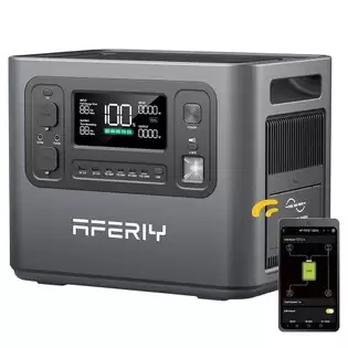 Order In Just $792.61 Aferiy P210 Portable Power Station, 2400w Ac Output, 2048wh Lifepo4 Battery, 13 Outputs, 2h Fast Ac Recharge, 500w Solar Input & App Control With This Discount Coupon At Geekbuying