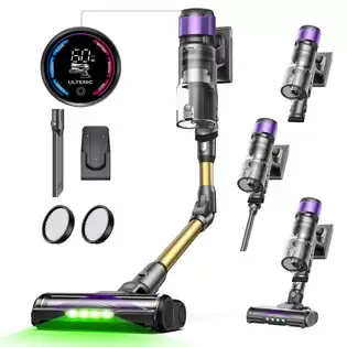 Pay Only €139.99 For Ultenic U20 Cordless Stick Vacuum, 55,000pa Suction, 1.5l Dustbin, 60-min Runtime, 65cm Bendable Wand, 7-stage Filtration, Dynamic Interactive Display With This Coupon Code At Geekbuying