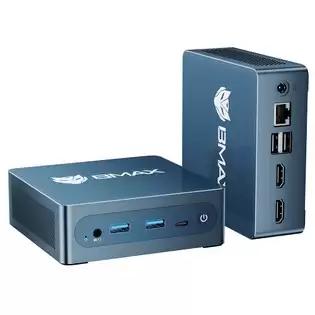 Pay Only $271.01 For Bmax B4 Ultra Mini Pc, Intel N150 4 Cores Max 3.6ghz, 16gb Ram 512gb Ssd, 2*hdmi Dual Screen Display, Wifi 5 Bluetooth 5.0,2*usb3.0, 2*usb2.0, 1*rj45, 1*headphone Jack With This Coupon Code At Geekbuying