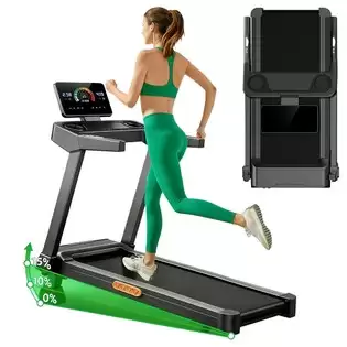 Pay Only $303.46 For Robore L20 Treadmill, 3.5hp Brushless Motor, 15% Adjustable Incline, 14km/h Speed, 180kg Max Load, 40107cm Running Belt, Led Display & Heart Rate Handrails With This Coupon Code At Geekbuying