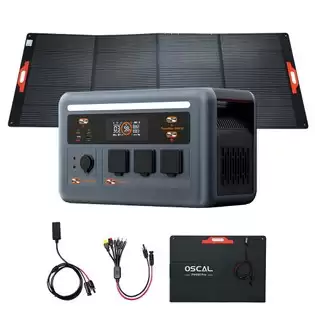 Pay Only €819.00 For Blackview Oscal Powermax 1800 Se Portable Power Station + Pm400 Pro 400w Foldable Solar Panel With This Coupon Code At Geekbuying