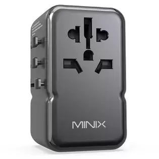 Order In Just €39.00 Minix Tp85 85w Universal Travel Adapter, 3 Usb-c, 2 Usb-a With This Discount Coupon At Geekbuying