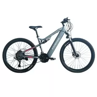 Pay Only $1,145.33 For Randride Yg90a Electric Bike 1000w Motor 45km/h Max Speed 48v 17ah Removable Battery 70-90km Max Range 27.5*2.4'' Cst Tires 120kg Load Shimano 21 Gears Hydraulic Brake - Blue & Grey With This Coupon Code At Geekbuying
