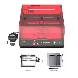Order In Just €649.00 Mecpow X4 Pro 22w Fda Class 1 Laser + Rotary Roller + Laser Bed With This Discount Coupon At Geekbuying