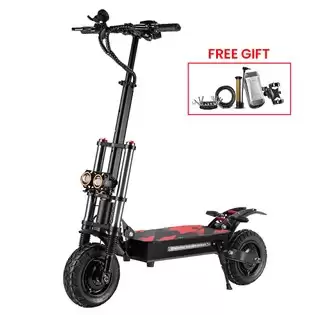Pay Only €1059.00 For Boyueda S3-11 Electric Scooter, 3000w*2 Motor 85km/h Max Speed, 60v 38ah Battery Up To 120km Range, 11-inch Sawtooth Vaccum Off-road Tire, Dual Hydraulic Disc Brakes, Hydraulic Damping, 45 Climbing Lcd Display All-round Lighting And Turn Signal With Th