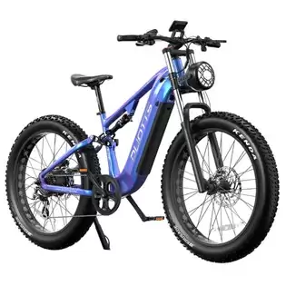 Order In Just €1859.00 Duotts E26 Electric Bike, Bafang 750w Motor Torgue Sensor Samsung 48v 20ah Battery, 26*4.0 Inch Tires, 55km/h Max Speed, 120km Max Range, Tektro Hydraulic Disc Brakes, Front And Rear Suspension, Shimano 8-speed - Blue Purple With This Discount Coupon A
